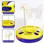 Kole Bulk buys OD386-1 Ball Track Cat Toy with Mouse Swatter Kole Bulk buys OD386-1 Ball Track Cat Toy with Mouse Swatter