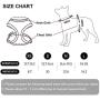 WONDERPUP Soft Mesh Dog Harness No Pull Walking Comfort Padded Vest Harnesses Adjustable