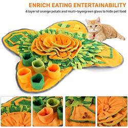 BIGA Dog Snuffle Mat with Interactive Puzzle for Training Natural Foraging Skills Stress Release