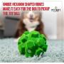 Pet Craft Supply The Original Classic Sprong Ball Interactive Dog Toy - Bouncy Soft Super Squeaky Dog Ball for Large Breed, Medium and Small Dogs