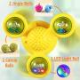 Vigorstar 【Upgraded 3 Balls Windmill Cat Toy, Interactive Cat Toys, Automatic Cat Toy, Spinning Bells Catnip Balls LED Light Ball, Cat Toothbrush, Suction Cup Base Pet Chew Fun Kitten Kitty Gift