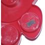 Winnii Multifunction Pet Bowl Feeder 7 Holes Dog Paw Educational Toys Puppy Puzzle Safety Plastic Dog Toy