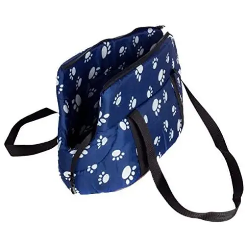 CueCue Pets Ultra Padded Paw Print Pet Carrier Suitable for Small to Medium Sized Dogs , Cats , Rabbits , Pets CueCue Pets Ultra Padded Paw Print Pet Carrier Suitable for Small to Medium Sized Dogs , Cats , Rabbits , Pets