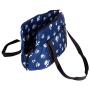 CueCue Pets Ultra Padded Paw Print Pet Carrier Suitable for Small to Medium Sized Dogs , Cats , Rabbits , Pets