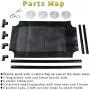 VWMYQ Cat Hammock Cat Window Perch Cat Window Seat Bed Removable Pet Resting Seat Safety Cat Bed Suction Cups withWall Corner and Three Little mice VWMYQ Cat Hammock Cat Window Perch Cat Window Seat Bed Removable Pet Resting Seat Safety Cat Bed Suction Cups withWall Corner and Three Little mice