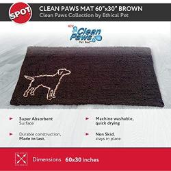 SPOT Ethical Pets Clean Paws Micro Fiber Dog Mat