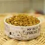 JUILE YUAN Ceramic Dog Bowls - Ceramic Food Bowls | Great for Wet Food, Dry Food, and Water, Perfect Feeding and Treat Storage Supplies for Dogs and Cats