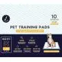PawFam Fresh Scent Puppy Dog Pet Training Pads, 6-Layer Protection, 22''x22'' (50 Count)
