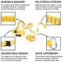 Outdoor Hanging Bungee Dog Toy - Interactive Tether Tug Toy for Pitbull & Small to Large Dogs - Durable Tugger for Safe & Fun Solo Play - Ideal for Exercise & Tug of War - 2 Strong Rope Toys Included