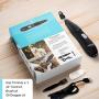 Downtown Pet Supply Professional Dog Cat Precision Paw Fur Trimmer, Low-Noise Cordless Pet Hair Grooming Electric Clippers for Small, Medium, and Large Breeds