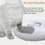 JEMPET Automatic Pet Cat Dog Feeder-Donut Shape 6-Meal with Programmable Timer-Power by USB/Battery-Auto Dispenser for Cat & Small / Medium Dog JEMPET Automatic Pet Cat Dog Feeder-Donut Shape 6-Meal with Programmable Timer-Power by USB/Battery-Auto Dispenser for Cat & Small / Medium Dog