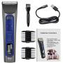 Hokyzam Dog Clippers Dog Grooming Clippers USB Rechargeable Cordless Dog Trimmer Low Noise Professional Hair Clipper Set with 4 Comb and Cleaning Brush for Dogs Cats Pets