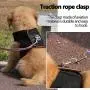 No Pull Dog Harness and Leash Set, Adjustable Soft and Breathable Reflective Padded Harness for Small Medium Large Dog, No-Choke Pet Oxford Outdoor Vest for Puppy, Easy Control Handle for Walking No Pull Dog Harness and Leash Set, Adjustable Soft and Breathable Reflective Padded Harness for Small Medium Large Dog, No-Choke Pet Oxford Outdoor Vest for Puppy, Easy Control Handle for Walking
