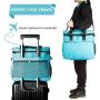 Breeze Touch Dog Travel Bag - Airline Approved Travel Set for Dogs Stores All Your Dog Accessories - Includes Travel Bag, 2X Food Storage Containers and 2X Collapsible Dog Bowls