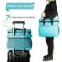 Breeze Touch Dog Travel Bag - Airline Approved Travel Set for Dogs Stores All Your Dog Accessories - Includes Travel Bag, 2X Food Storage Containers and 2X Collapsible Dog Bowls Breeze Touch Dog Travel Bag - Airline Approved Travel Set for Dogs Stores All Your Dog Accessories - Includes Travel Bag, 2X Food Storage Containers and 2X Collapsible Dog Bowls
