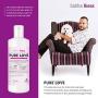 Sasha Riess Pure Love Shampoo for Dogs, Puppies & Sensitive Skin, Gentle All-Natural Deep Cleaning Formula with Jojoba Oil & Lavender (8 oz)