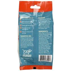 Multipet 68500 25 Count Groom Genie Sensitive Clean Pet Wipes Travel Size