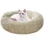 Zerohub Calming Dog Bed, Ultra Soft Faux Fur Donut Cuddler Dog Bed with Anti-Slip & Waterproof Base, Machine Washable Round Pet Bed for Small Medium Dogs and Cats (Multiple Sizes) Zerohub Calming Dog Bed, Ultra Soft Faux Fur Donut Cuddler Dog Bed with Anti-Slip & Waterproof Base, Machine Washable Round Pet Bed for Small Medium Dogs and Cats (Multiple Sizes)