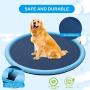 Splash Sprinkler Pad for Dogs Kids - 59'' Thicken Dogs Pet Kids Swimming Pool Bathtub, 2020 New Pet Summer Backyard Playset & Water Toys, Gift for Kids, Toddlers and Dogs