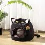 Hollypet Cozy Pet Bed Warm Cave Nest Sleeping Bed Kitty Shape Puppy House for Cats and Small Dogs, 17 x 17 inches Hollypet Cozy Pet Bed Warm Cave Nest Sleeping Bed Kitty Shape Puppy House for Cats and Small Dogs, 17 x 17 inches