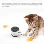 LATIBELL Interactive Smart Cat Toy, Pet Balance Swing Tumbler Car Design Toy with Catnip Ball, Self Rotating Moving Exercise Chaser Toy for Indoor Cat Kitten