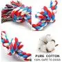 Wellbro Dog Rope Toy for Aggressive Chewers, Tough Tug of War Large Dog Toys with Knots, Durable Cotton Rope Dog Chew Toy for Medium and Big Dogs Interactive Play and Flossy Teeth Cleaning (Type 2) Wellbro Dog Rope Toy for Aggressive Chewers, Tough Tug of War Large Dog Toys with Knots, Durable Cotton Rope Dog Chew Toy for Medium and Big Dogs Interactive Play and Flossy Teeth Cleaning (Type 2)