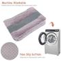 Dog Bed Large Crate Bed Mat 47'' Pet Beds Washable Anti-Slip Bottom Cat Beds Mattress Kennel Pad