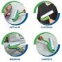 Leo Cleaning Roller with extendable Handle (with 25 Sheets) Pets Hair Remover & Household Cleaning Great for Dog and Cat Hair Cleaning and Removal