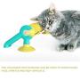 BHSHOP Cat Tracks Cat Toy Pet Interactive Toy Cat Scratching Tickle Toy with Catnip Glowing Balls