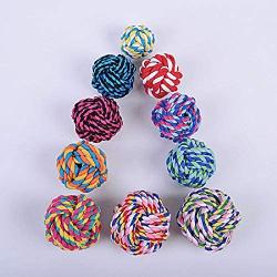 Sarahair Pet Dog Chew Toy, Pet Dog Puppy Interactive Cotton Rope Ball Toys Gift