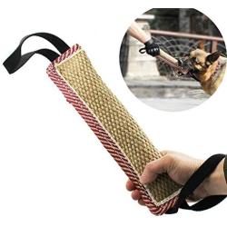 Durable Bite Tug Dog Toys Interactive 2 Handle Strong Pull Medium Large Pet Rope Toys Training German Shepherd