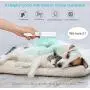 Dog and Cat Brush Pet Deodorization Grooming Comb, Professional Rabbit Dogs Cats Puppy Pets Hair Grooming Kit, Odor Eliminator Ozone Sterilization Tool for Long and Short Fur - Remove Pet Smells