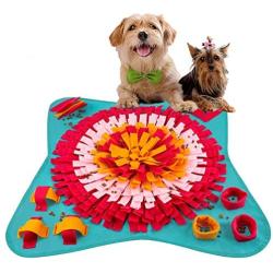 PJDH Snuffle Mat for Dogs, Interactive Dog Toys Slow Feeding Mat Nose Work Mat for Dogs