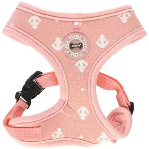 Puppia PARA-HA1531-BE-L Beige Ernest Harness A Pet-Vest-Harnesses