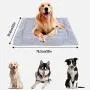 FEBSNOW Dog Bed Mat, Soft Crate Pad with Premium Dog Blanket, Washable Dog Crate Bed for Large Medium Small Dogs Cat Beds(Silver Gray) FEBSNOW Dog Bed Mat, Soft Crate Pad with Premium Dog Blanket, Washable Dog Crate Bed for Large Medium Small Dogs Cat Beds(Silver Gray)