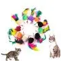 Pet Cat Chew Interactive Feather Mouse Cartoon Toy, Sarahair Cat Kitten Teaser Play Catch Colorful Plsh Mice Toy Cat Kitten Scratch Anime Dolls Toy Pet Cat Kitten Training Toy Gift Supplies 5pc Random Pet Cat Chew Interactive Feather Mouse Cartoon Toy, Sarahair Cat Kitten Teaser Play Catch Colorful Plsh Mice Toy Cat Kitten Scratch Anime Dolls Toy Pet Cat Kitten Training Toy Gift Supplies 5pc Random