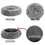 XZKING Donut Cat Bed-Pet Calming Bed,Deep Sleeping Luxury Shag Fuax Fur Donut Cuddler for Puppy Small Dog Bed,Self Warming Indoor Round Pillow Cuddler XZKING Donut Cat Bed-Pet Calming Bed,Deep Sleeping Luxury Shag Fuax Fur Donut Cuddler for Puppy Small Dog Bed,Self Warming Indoor Round Pillow Cuddler
