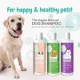 Hygea Natural Pet Shampoo for Male Dogs with Organic Ingredients 16oz