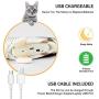 PJLJY 10'' Electric Moving Cat Kicker Fish Toy, Realistic Plush Simulation Electric Wagging Fish Cat Toy Catnip Kicker Toys, Funny Interactive Pets Chew Bite Supplies for Cat