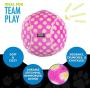 Hero Chuckles, Large Ball, Plush Stuffed Dog Toy with 3-in-1 Squeaker