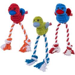 Velcro(r) Brand Fasteners PET-30538-AMS Pet face Cord Long Legs Dog Toy, Assorted