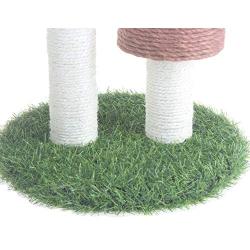 MOUOGO Cat Scratching Post, Mushroom Scratching Post for Kittens & Cat, Natural Sisal Cat Scratchers - Cat Furniture Toy for Kitty