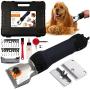 Pet & Livestock HQ | 380W Professional Dog Grooming Clippers Kit, XL & Large Dog Haircut Machine, Heavy-Duty, Electric Hair Trimmer for Dogs with Thick Coats, Horses, Equine, Cattle, 2 Blades