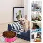 UPSCOOL Crate Dog Bowl, Removable Stainless Steel Hanging Pet Cage Bowl Food & Water Feeder Coop Cup for Cat, Puppy, Birds, Rats, Guinea Pigs,14oz UPSCOOL Crate Dog Bowl, Removable Stainless Steel Hanging Pet Cage Bowl Food & Water Feeder Coop Cup for Cat, Puppy, Birds, Rats, Guinea Pigs,14oz