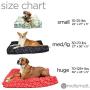 Molly Mutt Dog Bed Cover - Med Dog Bed Cover - Dog Calming Bed - Puppy Bed - Medium Pet Bed - Large Dog Bed Cover - Washable Dogs Bed Cover - Pet Bed with Removable Cover Dog Bed Covers