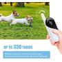 Dog Training Collar - Rechargeable Dog Shock Collar w/3 Modes, Beep, Vibration and Shock, Waterproof Pet Behaviour Training for Extra Small, Medium, Large Dogs