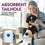 Simple Solution True Fit Disposable Dog Diapers for Female Dogs | Super Absorbent with Wetness Indicator
