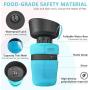 Pet Water Bottle for Dogs,Dog Water Bottle Foldable,Dog Travel Water Bottle,Dog Water Dispenser,Portable Dog Water Bottle for Walking Hiking Beach,Lightweight & Convenient for Travel,BPA Free,18 OZ
