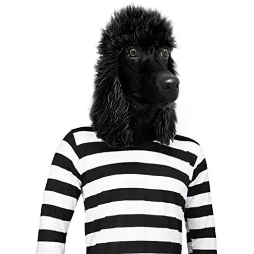 Off the Wall Toys Standard Poodle Mask Dog Halloween Costume Face Mask Kennel Club Off the Wall Toys Standard Poodle Mask Dog Halloween Costume Face Mask Kennel Club