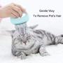 MOMSIV Cat Comb Massager Pet Hair Removal Massaging Shell Comb Massage Tool for Removing Matted Fur, Knots and Tangles
